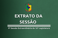 EXTRATO DA SESSÃO
