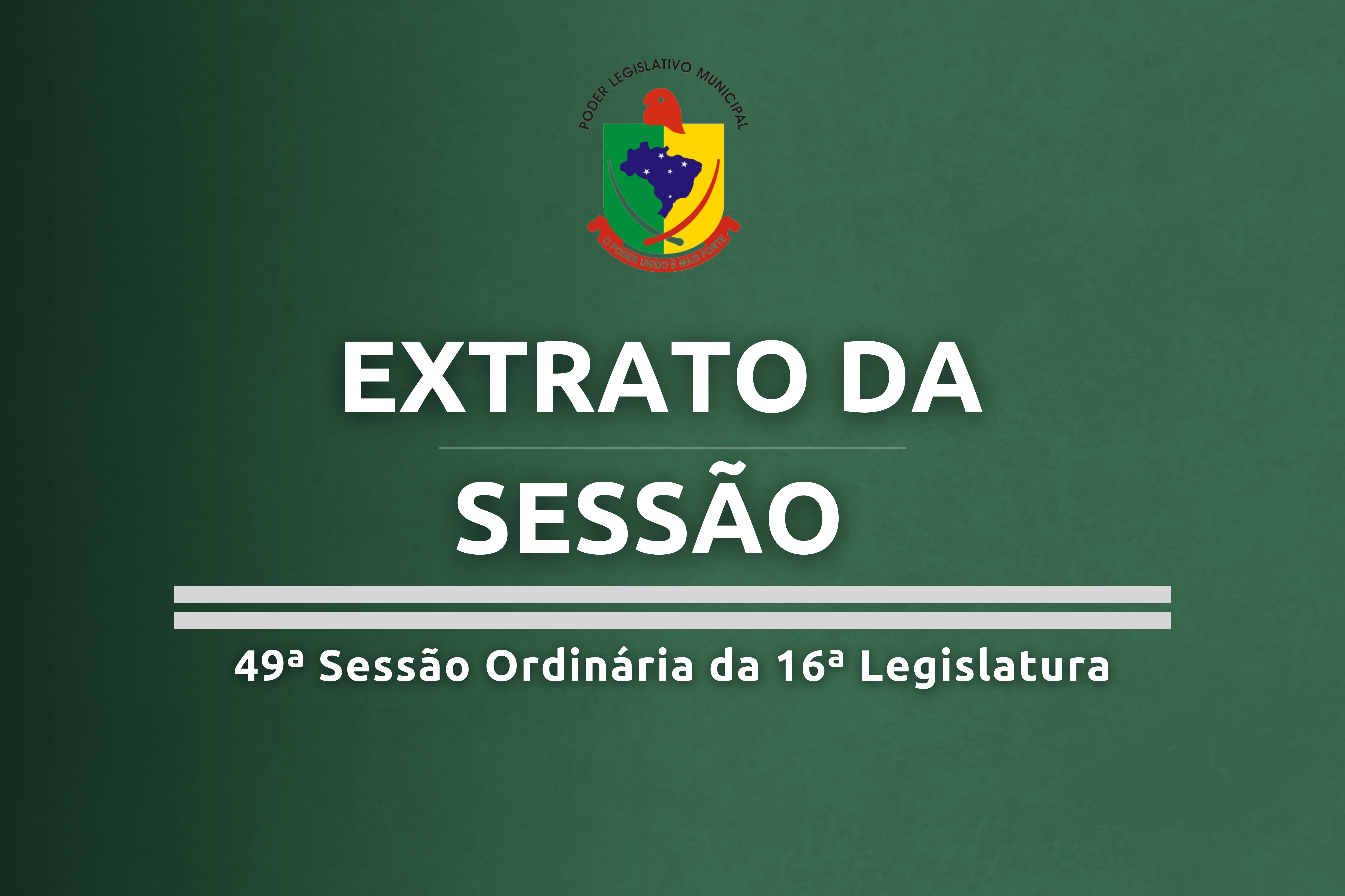 EXTRATO DA SESSÃO