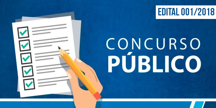 Edital de Concurso Público N° 001/2018