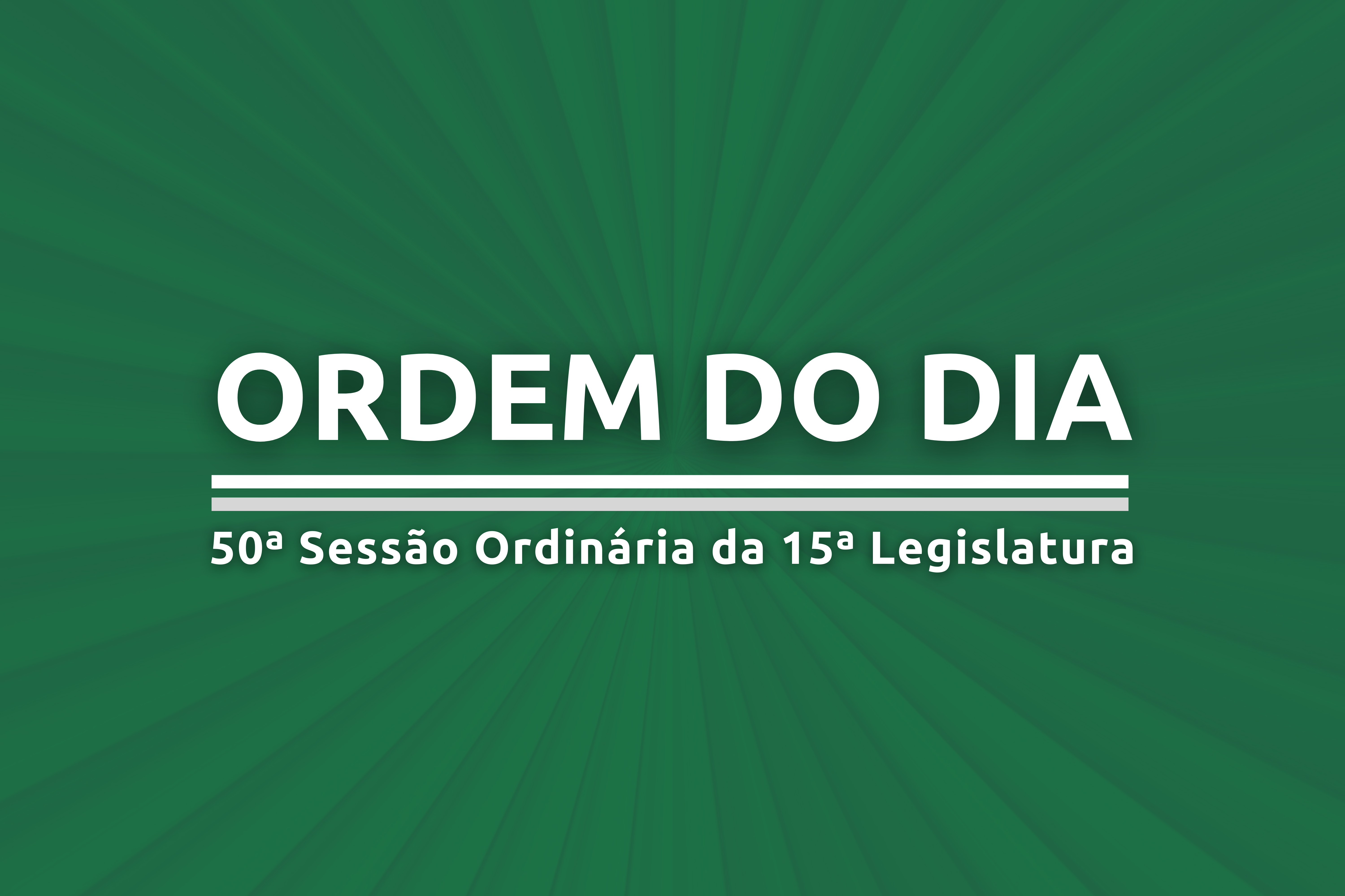 Ordem do dia