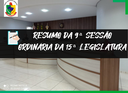 Extrato da Sessão Legislativa. Extrato da Sessão Legislativa.