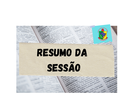 Extrato da Sessão Legislativa. Extrato da Sessão Legislativa.