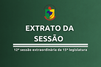 EXTRATO DA SESSÃO