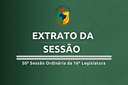 EXTRATO DA SESSÃO