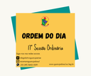 Ordem do Dia. Ordem do Dia.